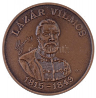 Bognár György (1944-) 1990. 'MÉE Gyöngyösi Csoport - Aradi Vértanúk / Lázár Vilmos' Br emlékérem (42,5mm) T:1- Adamo GS8