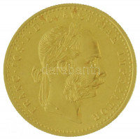 Ausztria 1915. 1D Au 'Ferenc József' utánveret (3,49g/0.986) T:1-Austria 1915. 1 Ducat Au 'Franz Joseph I' restrike (3,49g/0.986) C:AUKrause KM# 2267