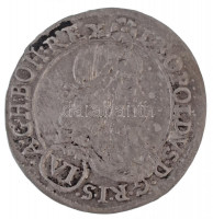 Ausztria 1674IAN 6kr Ag 'I. Lipót' Graz (3,09g) T:2-Austria 1674IAN 6 Kreuzer Ag 'Leopold I' Graz (3,09g) C:VFKrause KM#1233