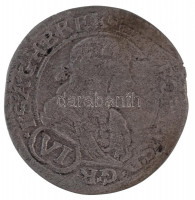 Ausztria 1677. 6kr Ag 'I. Lipót' Bécs (2,70g) T:2-Austria 1677. 6 Kreuzer Ag 'Leopold I' Vienna (2,70g) C:VFKrause KM#1185