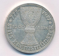 Ausztria 1977. 100Sch Ag '1200 éves a Kremsmünsteri apátság' T:1- kis ph. Austria 1977. 100 Schilling Ag '1200th Anniversary - Kremsmunster Monastery' C:AU small edge error Krause KM#2934