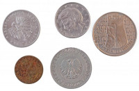 Lengyelország 1923. 5gr Br + 1964. 10Zl Cu-Ni + 1976. 10Zl Cu-Ni + 1974. 20Zl Cu-Ni + 1988. 20Zl Cu-Ni T:2,2-Poland 1923. 5 Groszy Br + 1964. 10 Zlotych Cu-Ni + 1976. 10 Zlotych Cu-Ni + 1974. 20 Zlotych Cu-Ni + 1988. 20 Zlotych Cu-Ni