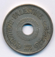 Palesztina 1927. 20m Cu-Ni T:2- ph.Palestine 1927. 20 Mils Cu-Ni C:VF edge errorKrause KM#5