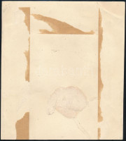 Lengyel Sándor (1930-1988): Magyar édesipar, reklámterv, vegyes technika, papír, jelzés nélkül, szélén kis szakadás, 22x20 cm