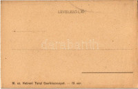 91. sz. Hatvani Turul Cserkészcsapat IV. sor. / Hungarian boy scout art postcard s: Piczek Zoltán