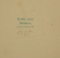 Vadász Endre (1901 - 1944): Hat rézkarca (5 szignált) + Sz.Kürti Katalin: Vadász Endre kisgrafikái, exlibrisével