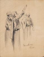 Munkácsy Mihály (1844-1900): Study to Ecce Homo