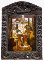 Tornai Gyula (1861-1928): Symbolic selfportrait