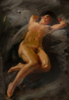 Istókovits Kálmán (1898-1990): Nude, 1956