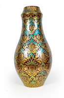 Vase with persian motif, around 1890, Zsolnay-factory, Pécs