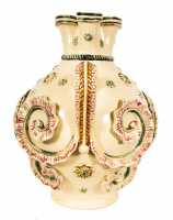 Fischer Ignác, Budapest, around 1890: Decorated Fischer jug