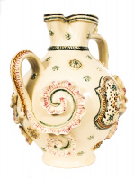 Fischer Ignác, Budapest, around 1890: Decorated Fischer jug