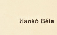Id.Hankó Béla (1927-1993): Vihar után. Akvarell, papír, jelzett (hátoldalán nyomtatottan) 35×50 cm
