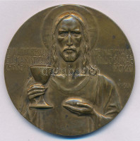 Ausztria / Bécs 1912. 'XXIII. Nemzetközi Eucharisztikus Kongresszus' Br emlékérem (50mm) T:2Austria / Vienna 1912. 'XXIIIrd International Eucharistic Congress' Br commemorative medal (50mm) C:XF
