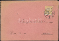 1910 Cegléd, Klein Jónás és Klein Béla okleveles tánctanítók meghívója zártkörű táncmulatságra