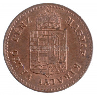 1881KB 1kr Cu 'Középcímer' T:1-Adamo M4.1