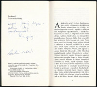 Krúdy Gyula: Magyar király-idyllek. Bp., 1990, Magyar Irodalomtörténeti Társaság. A szerkesztő, Praznovszky Mihály (1946-) magyar irodalomtörténész, muzeológus által dedikált! Készült 1000 példányban, ebből 100 példány