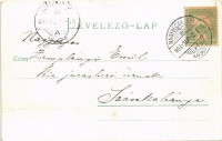 1903 Nagybecskerek, Zrenjanin, Veliki Beckerek; Megyeháza, városi vasút, piac. Oldal kiadása / Comitatshaus / county hall, urban railway, market (fa)