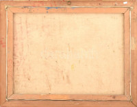 Tallós Ilona (1918-1991): Balatoni fények. Olaj, vászon, jelzett. Fa keretben, 60×80 cm / Ilona Tallós (1918-1991): Lights at Lake Balaton. Oil on canvas, signed. Framed, 60×80 cm