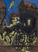 Scheiber Hugó (1873-1950): Cab