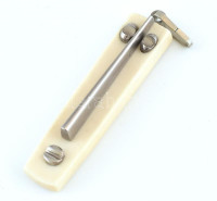 Iparművészeti medál 1930 körül, fém, csont, jelzés nélkül, h:6cm