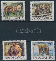 1988 WWF: Medvék sor Mi 2260-2263 + 4 FDC
