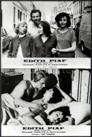 1974 ,,Edith Piaf' című francia film jelenetei és szereplői, 11 db vintage produkciós filmfotó, ezüstzselatinos fotópapíron, 18x24 cm