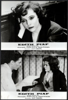 1974 ,,Edith Piaf' című francia film jelenetei és szereplői, 11 db vintage produkciós filmfotó, ezüstzselatinos fotópapíron, 18x24 cm