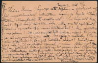 1915 Tábori posta levelezőlap / Field postcard 'K.U.K. MILITÄRZENSUR SITZ DER KOMMISSION: UNGVÁR' + 'EXPOSITUR DER FELD TRANSPORTLEITUNG VI.'