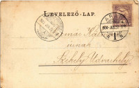 1900 Arad, Polgári leányiskola. Kerpel Izsó kiadása / girl school (EK)