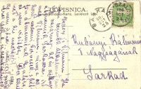 1907 Crikvenica, Cirkvenica; Miramare szálló előtere, étterem kerthelyisége pincérekkel / hotel restaurant, garden with waiters (EK)