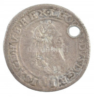 1670KB 6kr Ag 'I. Lipót' Körmöcbánya (2,89g) T:3 ly., patina Hungary 1670KB 6 Kreuzer Ag 'Leopold I' Kremnitz (2,89g) C:F holed, patina Huszár 1450., Unger II.: 1072.