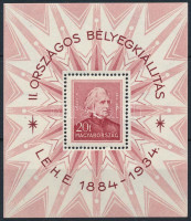 1934 LEHE blokk (35.000) (apró ráncok / small creases)
