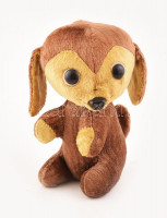 Plüss kutya, retró, m: 24 cm