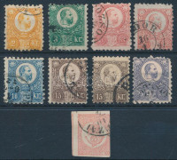 1871 Réznyomat sor színváltozatokkal (~21.000)