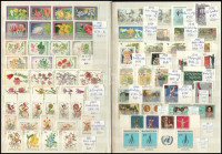 1936-1997 Sorok és önálló értékek két A/4 berakólap mindkét oldalán + egy kisebb berakólap mindkét oldalán