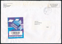 2002 Belföldi kiscsomag bélyeg levélen