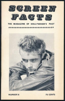 1964 Screen Facts. The magazine of Hollywood's past. Number 8. James Dean szám + 2 db James Deant ábrázoló képeslap