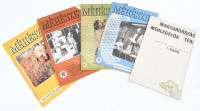 1972 Magyarországi méhlegelők térképe, 1 : 350.000, Bp., Kartográfiai Vállalat-Országos Méhészeti Szövetkezeti Központ, kétoldalas, kisebb szakadásokkal, 86x76 cm + 1984-1987 Méhészet c. folyóirat 4 db száma