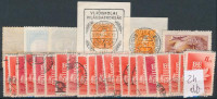 1925-1953 47 db jobb pecsételt érték