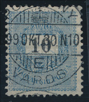 1899 10kr sztereo jegyekkel, csillag vízjellel