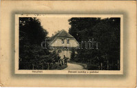 1911 Bonyhád, Perczel kastély a parkkal. 'Ideal' W.L. Bp. 5020. Hoffer József kiadása (EK)
