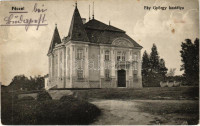 1915 Pécel, Fáy György kastélya. Schwarz fényképész (Rb)