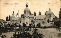 1907 Pécs, Pécsi Országos Kiállítás, Borászati pavilon. Jelfy Gyula felvétele + So. Stpl. (fl)