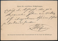 1871 2kr díjjegyes levelezőlap Marczalyból Bécsbe