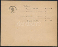 1877 Használatlan Pénzes levélboríték MBA 2 R! (8.000)