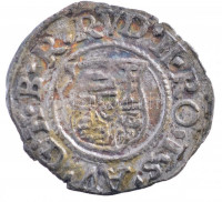 1587K-B Denár Ag 'Rudolf' (0,48g) T:2,2- patinaHungary 1587K-B Denar Ag 'Rudolf' (0,48g) C:XF,VF patinaHuszár: 1059.,Unger II.: 811.a