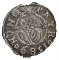 1589K-B Denár Ag 'Rudolf' (0,45g) T:2 patinaHungary 1589K-B Denar Ag 'Rudolf' (0,45g) C:XF patinaHuszár: 1059.,Unger II.: 811.a