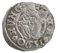1590K-B Denár Ag 'Rudolf' (0,57g) T:2 patina Hungary 1590K-B Denar Ag 'Rudolf' (0,57g) C:XF patinaHuszár: 1059.,Unger II.: 811.a