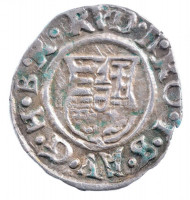 1592K-B Denár Ag 'Rudolf' (0,50g) T:2- patinaHungary 1592K-B Denar Ag 'Rudolf' (0,50g) C:VF patinaHuszár: 1059.,Unger II.: 811.a
